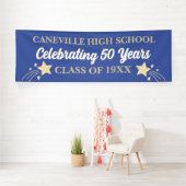 パーティー!50年！12 Ftビッグクラス懇親会バナー 横断幕 (インサイチュ)