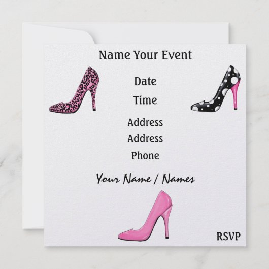 パーティー- SRF 招待状 (裏面)