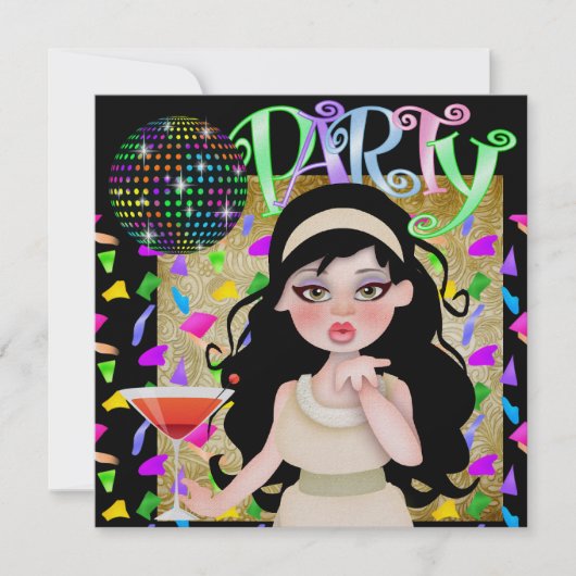 パーティー- SRF 招待状 (正面)