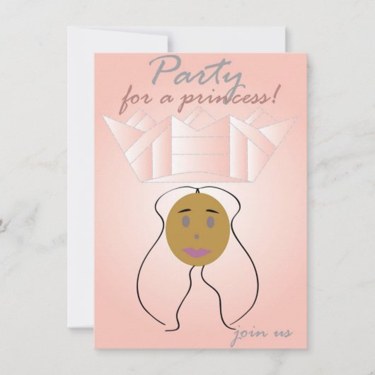 パーティーAプリンセス 招待状 (正面)