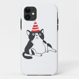パーティーcat – 背景色の選択 iPhone 11 ケース