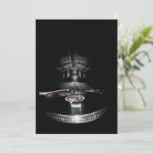 パーティーDJの招待 招待状 (スタンド正面)