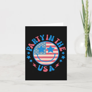 パーティーIn The Usa 4Th Of 7月名門私立校風のスマイルShirts M カード