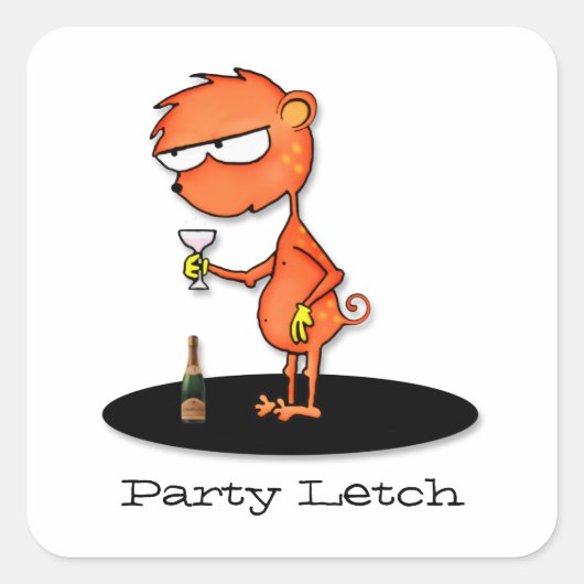 パーティーLetch スクエアシール (正面)