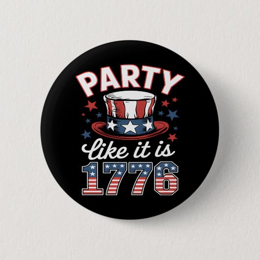 パーティーLike It's 1776 #JF0012 缶バッジ (正面)