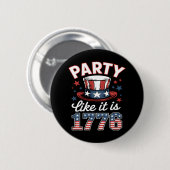 パーティーLike It's 1776 #JF0012 缶バッジ (正面&裏面)