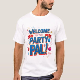 パーティーPalのクリスマスへようこそ Tシャツ