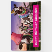 パーティー'Til 来 The Wocs  Home 横断幕 (縦)