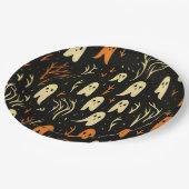 パーティ不気味ー及びイベント用食器 ペーパープレート (アングル)