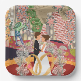 パーティ会場 ペーパープレート