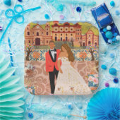 パーティ会場 ペーパープレート (パーティー)