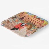 パーティ会場 ペーパープレート (傾斜あり)