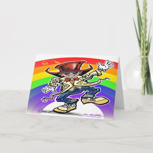 パーティ間抜けー カード (正面)