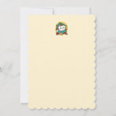 パーティ・タイム!-フェスティバルキャットクリスマスデザイン サンキューカード (裏面)