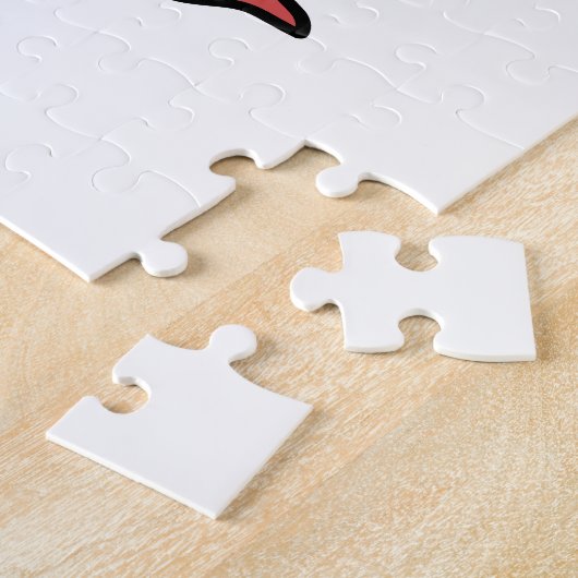 パーティ・タイム！-フェスティバルキャットクリスマスデザイン ジグソーパズル (側面)