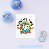 パーティ・タイム!-フェスティバルキャットクリスマスデザイン チラシ (シングル)