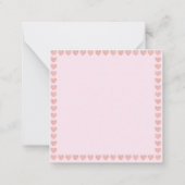 パーティ・パグ ノートカード (裏面)