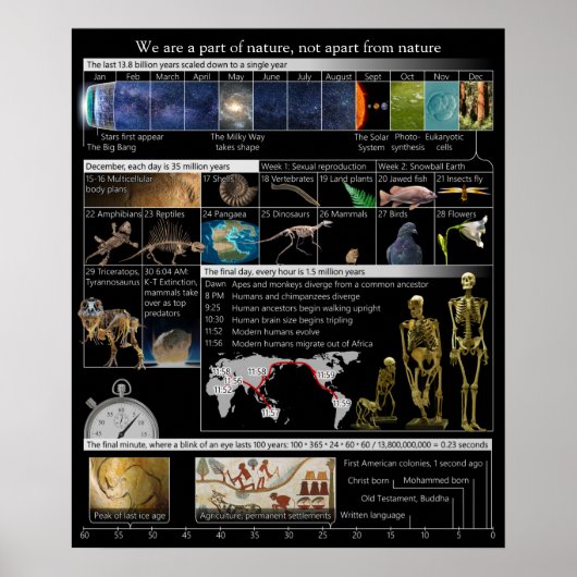 パートの自然、パートのポートレートポスター ポスター (正面)