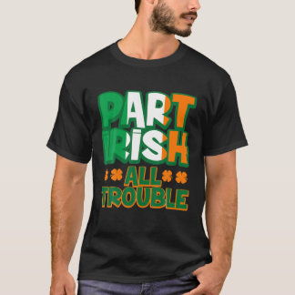 パートアイリッシュオールトラブおもしろいルストセントパトリックの日マッツ Tシャツ