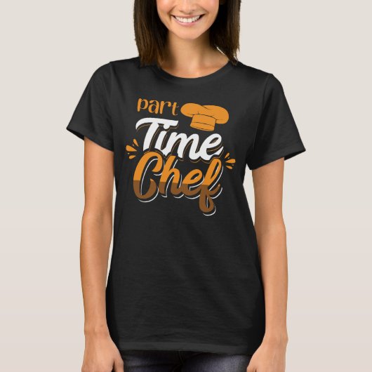 パートタイムシェフ Tシャツ (正面)