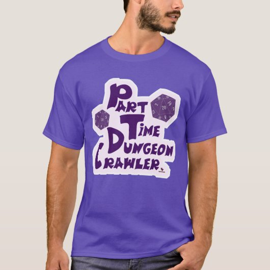 パートタイムダンジョンクローラーRPG戦略 Tシャツ (正面)