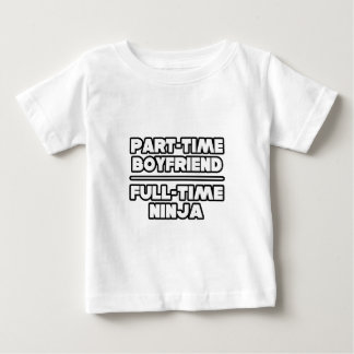 パートタイムボーイフレンド…フルタイム忍者 ベビーTシャツ