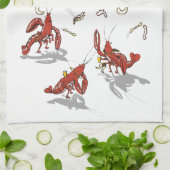 パートダーズ・クロフィッシュ キッチンタオル (折り畳み)