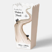 パートナーから保護者への旅行赤ちゃんシャワー フェイバーボックス (正面)