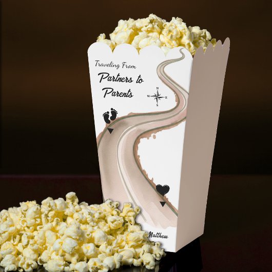 パートナーから保護者への旅行赤ちゃんシャワー フェイバーボックス