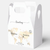 パートナーから保護者への旅行金ゴールドマップ フェイバーボックス (オープン)