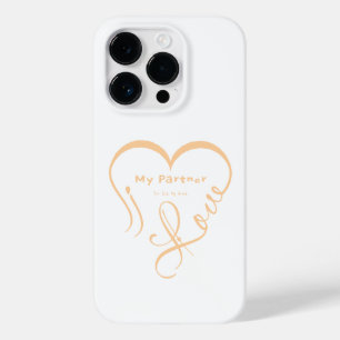 パートナーが大好き - あなたは僕のホームスロー枕 Case-Mate iPhone 14 PROケース