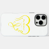 パートナーが大好き - あなたは私のホームスローピロー Case-Mate iPhoneケース (裏面 (横))
