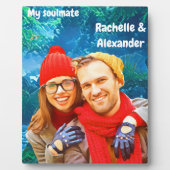 パートナーとのおもしろいメモリ フォトプラーク (正面)