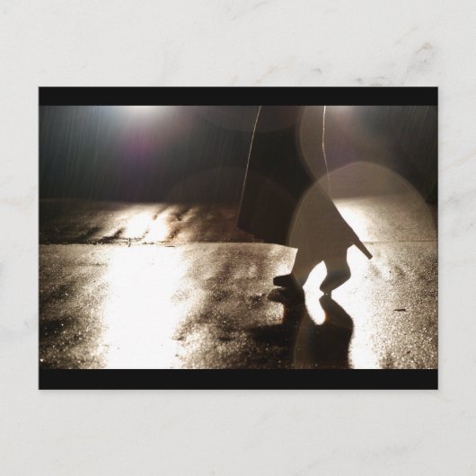 パートナーなしで踊る ポストカード (正面)
