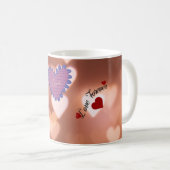 パートナーへのギフト コーヒーマグカップ (正面右)