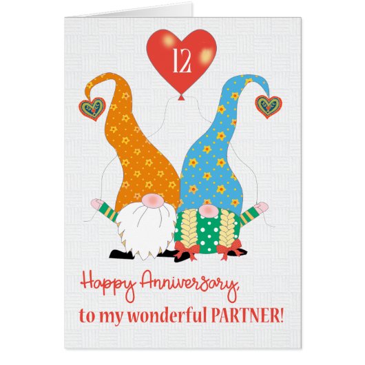 パートナーカスタムの格言の記念日 (正面)