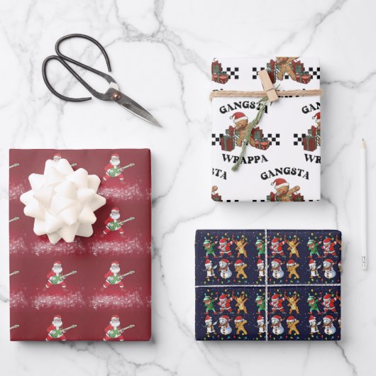 パートナー向け包装紙2パック ラッピングペーパーシート (正面)