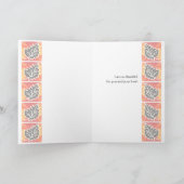 パートナー向け感謝祭の紅葉カード シーズンカード (内部)