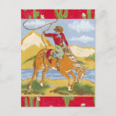パートナー感謝していウェスタンワイルドウエストカウボーイロデオ ポストカード (正面)