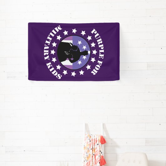 パートリ誇りを持ったオティック軍隊の子ども 横断幕 (インサイチュ)