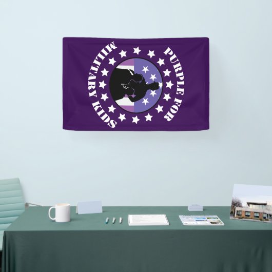 パートリ誇りを持ったオティック軍隊の子ども 横断幕 (トレードショー)