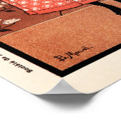 パート歯磨きフランスの歯磨き歯ブラシ ポスター (角)