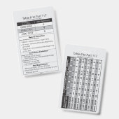 パート117 IDバッジ バッジ (正面＆裏面)