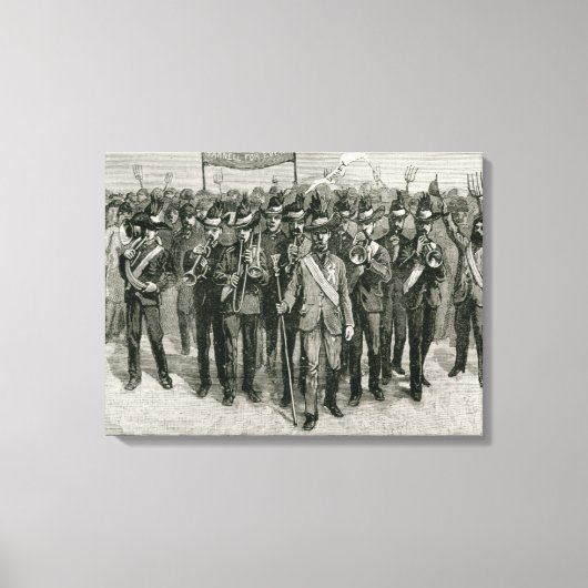 パーネル氏の財産に関するデモ キャンバスプリント (正面)