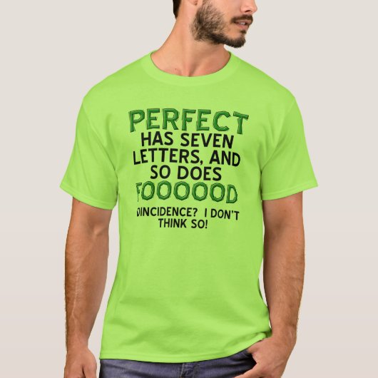 パーフェクおもしろいトTシャツ Tシャツ (正面)