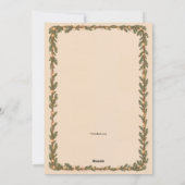 パーフェクトなホリデーシーズンのグリーティングカード シーズンカード (裏面)