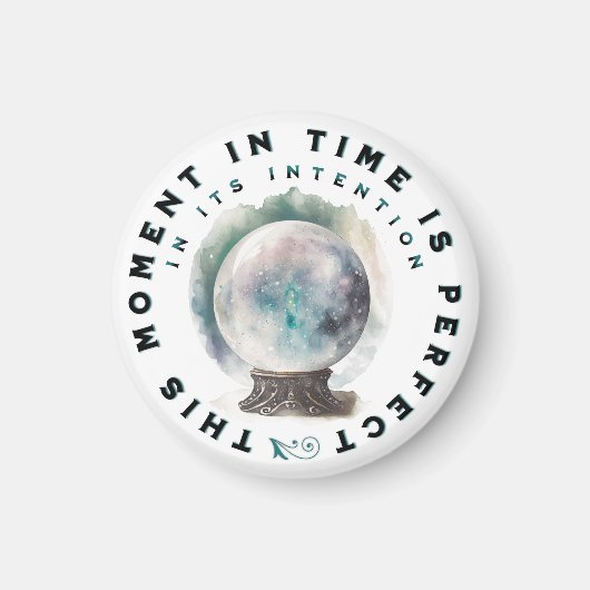 「パーフェクトな意図」感動的磁石 マグネット (正面)