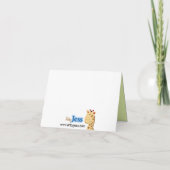 パーフェクトな梨お洒落記念日カード 招待状 (裏面)