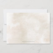 パーフェクトな梨のカップルの結婚前パーティー 招待状 (裏面)