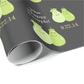 パーフェクトな洋結婚梨/ペアのラッピング紙 ラッピングペーパー (ロールコーナー)